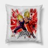 Goku Vs Vegeta Dbz Throw Pillow Official Dragon Ball Z Merch