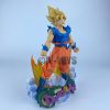 23CM Anime Dragon Ball Z Son Goku Figure Goku SSJ3 PVC Action Figures GK Statue Collection 1 - Dragon Ball Z Shop