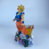 23CM Anime Dragon Ball Z Son Goku Figure Goku SSJ3 PVC Action Figures GK Statue Collection 3 - Dragon Ball Z Shop