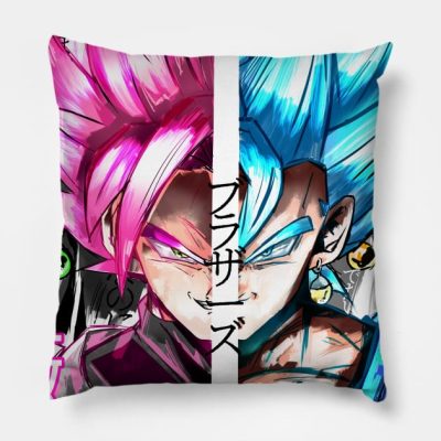 Vegito Blue X Black Goku Throw Pillow Official Dragon Ball Z Merch