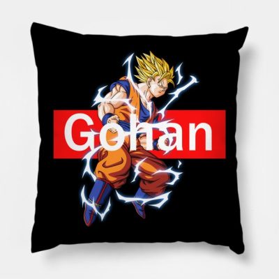 Gohan New Design Throw Pillow Official Dragon Ball Z Merch