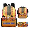 3PCS Dragon Ball Z Popular Goku Vegeta Super Backpacks For Teenagers Violetta Bag For Children Girls 5 - Dragon Ball Z Shop