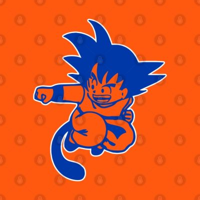 Dragonball Z Son Goku Throw Pillow Official Dragon Ball Z Merch