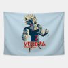 Vegeta Dragon Ball Hope Style Tapestry Official Dragon Ball Z Merch