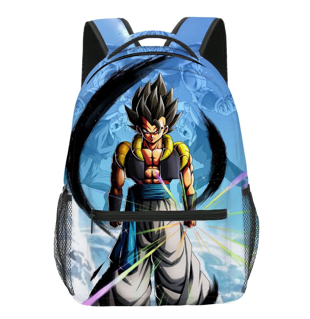 Anime Backpack New Cartoon Super Saiyan Goku Student Bag Figure Teenagers Boys Toys Gifts Lunch - Dragon Ball Z Shop
