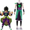Anime Broly Cosplay Costume Adult Men s Top and Purple Pants Full Suit Halloween Carnival Partywear - Dragon Ball Z Shop