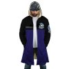 Capsule Corp Dragon Ball Z AOP Hooded Cloak Coat FRONT Mockup - Dragon Ball Z Shop