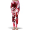 DBZ Goku Base Form Charging Awesome Red Yoga Pants - Dragon Ball Z Shop
