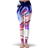 DBZ Goku Ultra Instinct Cool Colorful Dope Yoga Pants - Dragon Ball Z Shop
