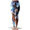 DBZ Son Goku Kamehameha Ultra Instinct Dope Yoga Pants - Dragon Ball Z Shop