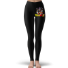 DBZ Super Major Characters Opening Poster Black Yoga Pants - Dragon Ball Z Shop