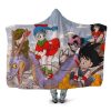 Dragon Ball Classic Goku Chi Chi With Friends Hooded Blanket - Dragon Ball Z Shop