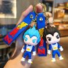 Dragon Ball Cute Doll Pendant Anime Figures Q Version Son Goku Vegeta Fashion Keychain Couple Bag 1 - Dragon Ball Z Shop