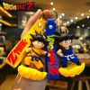 Dragon Ball Keychains Anime Dragon Ball Z Figure Keychain Figure Goku Toys Car Keyring Bag Pendant - Dragon Ball Z Shop