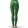 Dragon Ball Super Vegeta SSGSS Sab Green Costume Yoga Pants Back - Dragon Ball Z Shop