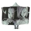 Dragon Ball Z Android 17 And 18 Patched Up Hooded Blanket - Dragon Ball Z Shop