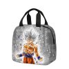 Dragon Ball Z Backpack Cartoon Super Saiyan Goku Anime Student School Bag Storage Bag Lunch Bag 4 - Dragon Ball Z Shop