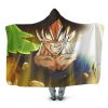 Dragon Ball Z Goku Becomes Legendary Saiyan Hooded Blanket - Dragon Ball Z Shop