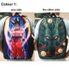 Dragon Ball Z School Bags Goku Backpacks Anime Kids Bags Figure Big Capacity Travel Bag Teenagers 2 - Dragon Ball Z Shop