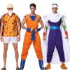 Goku Costume Suit Son Cosplay Costumes for Adult Boys Girl Wig Clothes Set Fancy Halloween Kame - Dragon Ball Z Shop