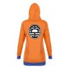 Goku Dragon Ball Z Hoodie Dress BACK Mockup 1 - Dragon Ball Z Shop