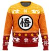 Guko Christmas Dragon Ball Z men sweatshirt FRONT mockup - Dragon Ball Z Shop