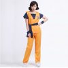 Halloween Adult Kids Suits Son Goku Gui Carnival Anime Cosplay Holiday Costumes Tail Wrister Wig Blue 5 - Dragon Ball Z Shop