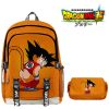 Japan Anime Dragon Ball Z Goku Boys Schoolbag 2pcs set Backpack Pencil Case Children Cartoon Waterproof - Dragon Ball Z Shop