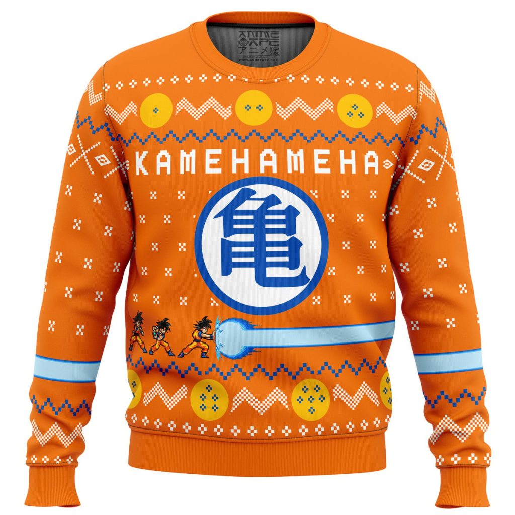 Kamehameha Dragon Ball Z men sweatshirt FRONT mockup - Dragon Ball Z Shop