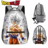 New Dragon Ball Z Backpack Cartoon Super Saiyan Goku Anime Figure Student Bag Figure Teenagers Boys - Dragon Ball Z Shop