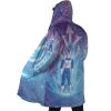 Trippy Astral Vegeta AOP Hooded Cloak Coat SIDE Mockup - Dragon Ball Z Shop