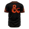 Trippy Dungeons Dragons AOP Baseball Jersey BACK Mockup - Dragon Ball Z Shop