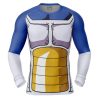 Vegeta Compression Shirt Rash Guard front 1 - Dragon Ball Z Shop