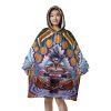 goku front Mockup Blanket Hoodie - Dragon Ball Z Shop