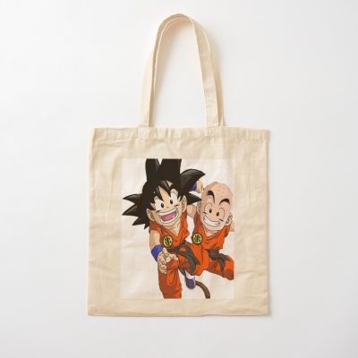 Kid Goku And Krillin Tote Bag Official Dragon Ball Z Merch