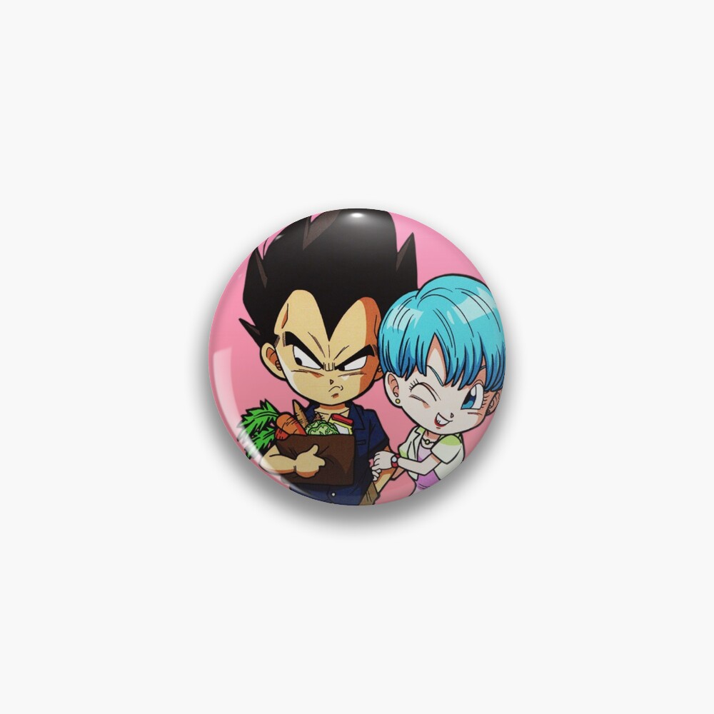 Vegeta And Bulma From Dragon BallZ Pin Dragon Ball Z Shop