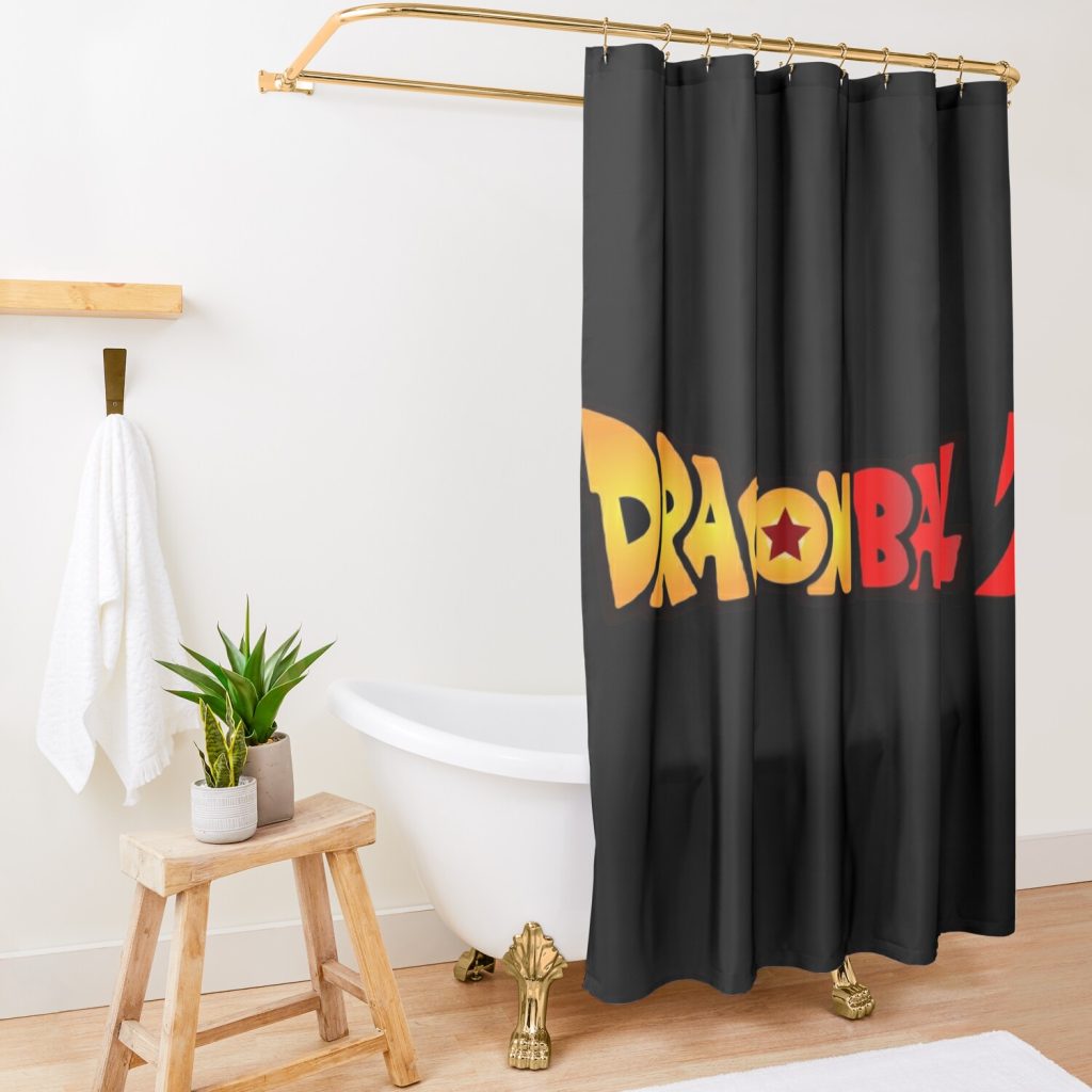 Dragon Ball Z Shower Curtain Official Dragon Ball Z Merch