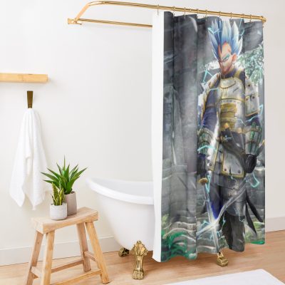 Dragonballz - Vegeta Shower Curtain Official Dragon Ball Z Merch