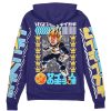 vegeta Zip Hoodie Back Mockup 2 - Dragon Ball Z Shop