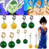 1Pair Anime Dragon Ball Z Earrings Takerlama Super Vegetto Potara Earrings Black Son Goku Zamasu Earrings - Dragon Ball Z Shop