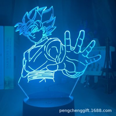 Anime Goku Vegeta 3D Led Night Light Dragon Ball Z Table Lamp Children Bed Room Decor 24 - Dragon Ball Z Shop