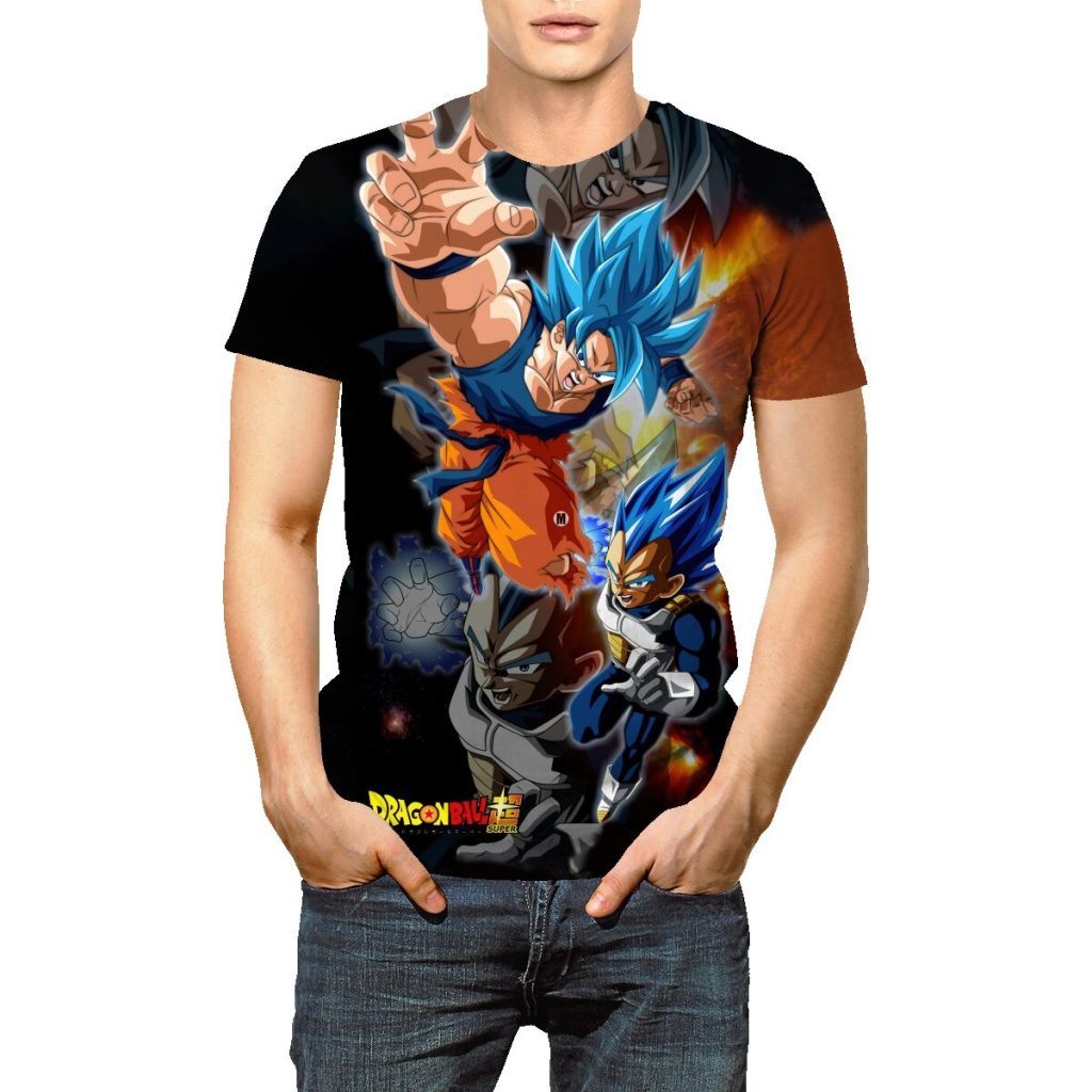 Dragon Ball Summer Fashion 3D Print T Shirts for Men Casual O Neck Short Sleeve Oversized 15 - Dragon Ball Z Shop