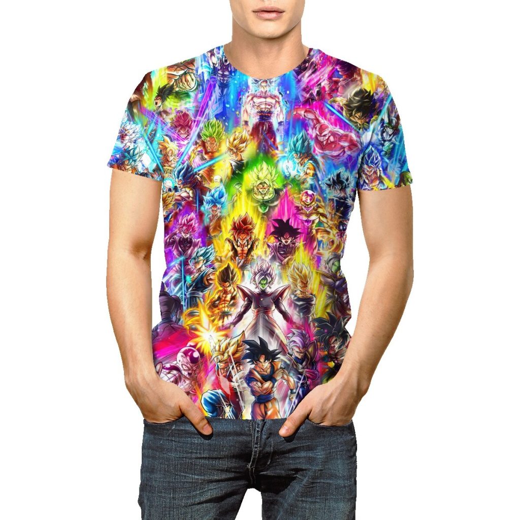 Dragon Ball Summer Fashion 3D Print T Shirts for Men Casual O Neck Short Sleeve Oversized 17 - Dragon Ball Z Shop