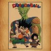 Japanese Surrounding Anime Retro Dragon Ball Poster Goku Gohan Vegeta Piccolo Friza Canvas Painting Print Wall 20 - Dragon Ball Z Shop