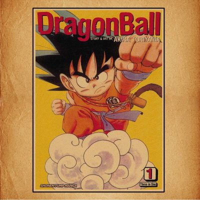 Japanese Surrounding Anime Retro Dragon Ball Poster Goku Gohan Vegeta Piccolo Friza Canvas Painting Print Wall 30 - Dragon Ball Z Shop