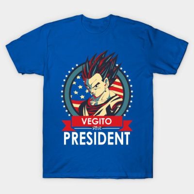 VegitoforPresidentT Shirt 1 - Dragon Ball Z Shop