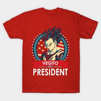 VegitoforPresidentT Shirt 6 - Dragon Ball Z Shop
