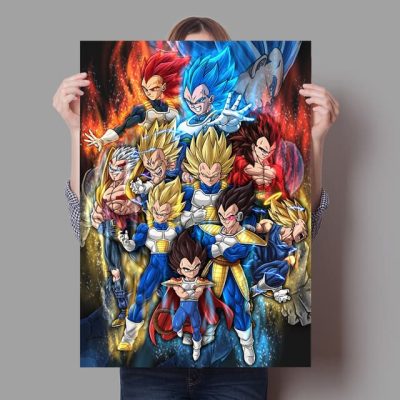 Dragon Ball Vegeta Poster