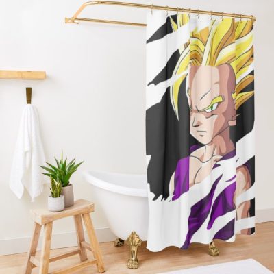 Vegeta Dragon Ball Z Shower Curtain